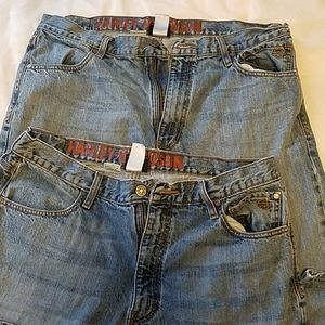 Harley Davidson mens jeans. 2 pair one price.
